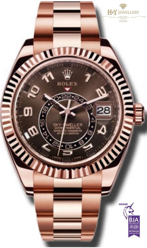 rolex sky dweller rose gold replica|rolex sky dweller retail price.